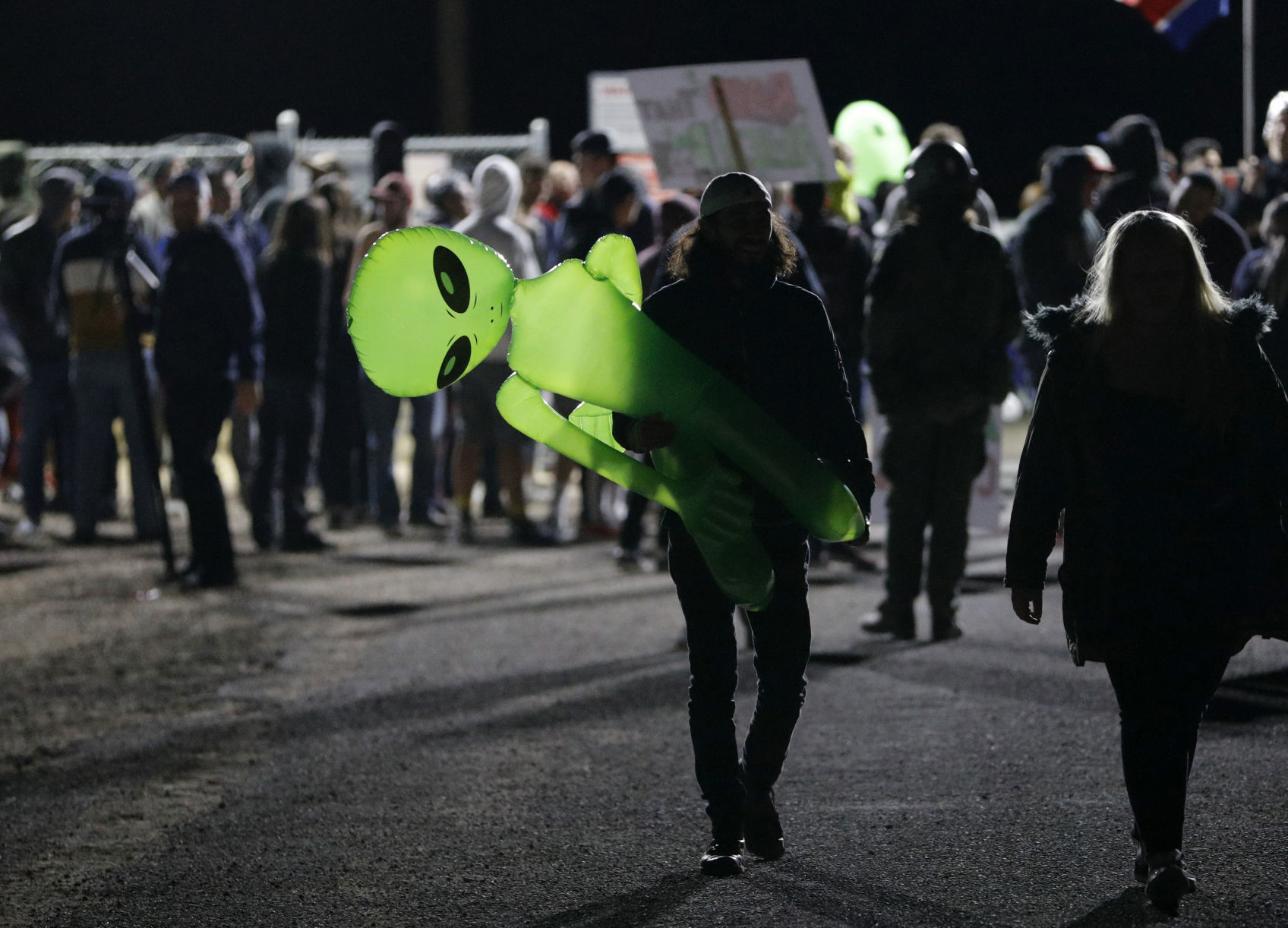 APTOPIX Storm Area 51 Events